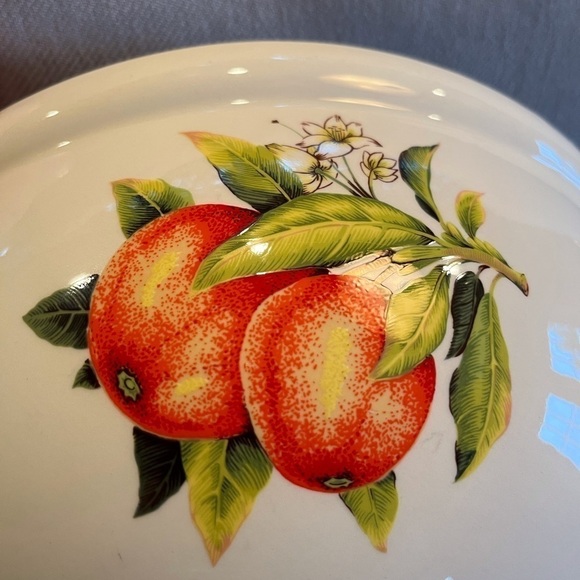 Large Portmeirion Bowl Stoke on Trent Fruit Pattern - Picture 7 of 10